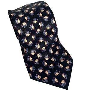 Disney Pooh Eeyore‎ Character Print Necktie Men's Accessory 56 inches